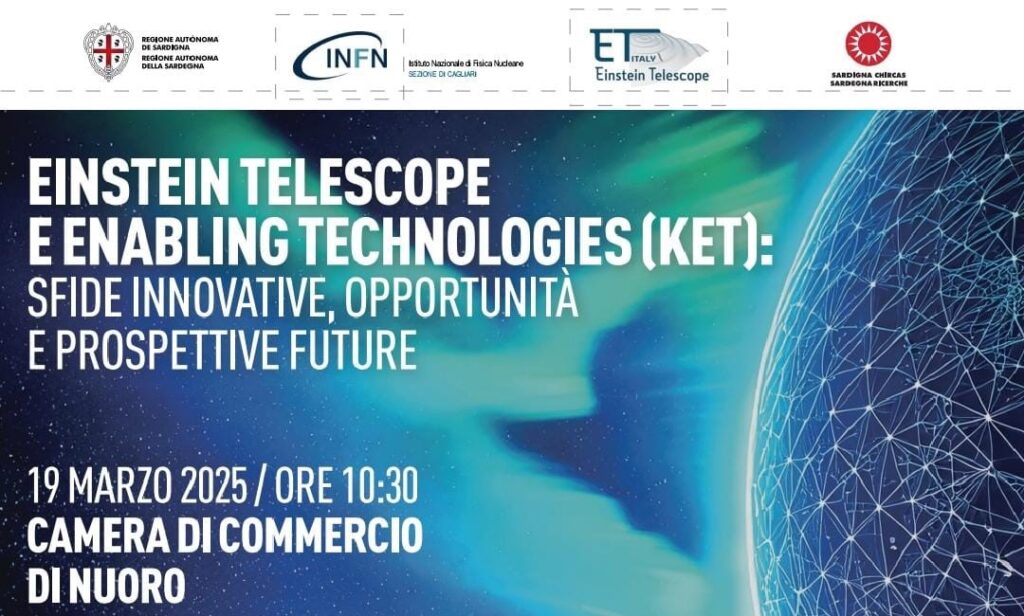 Convegno “EINSTEIN TELESCOPE E ENABLING TECHNOLOGIES (KET)