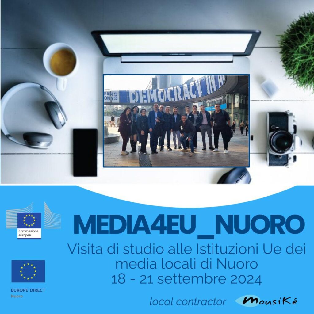 Progetto MEDIA4EU_Nuoro, Sardegna: I media locali del Nuorese nel cuore dell’Europa